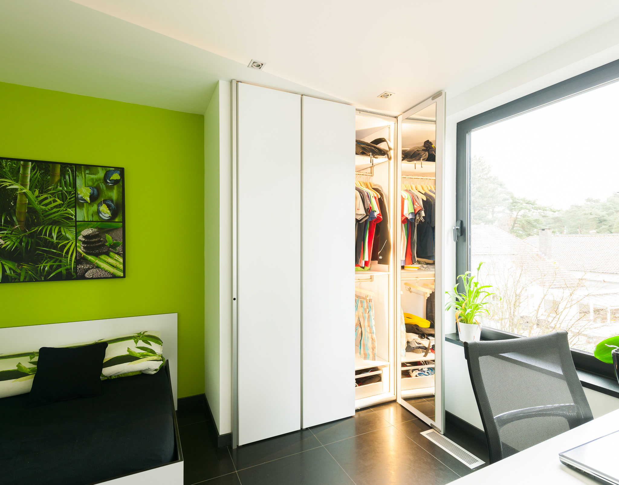 Moderne inbouwkasten op maat